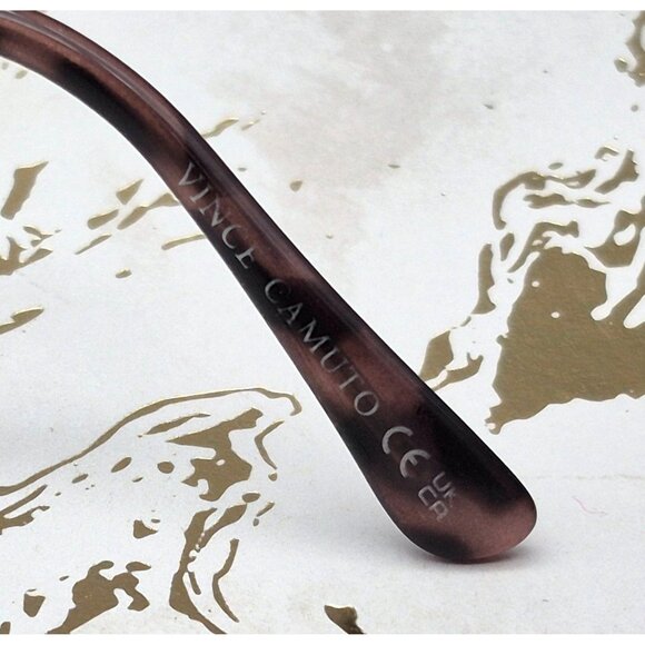 Vince Camuto VC954 SLV Rimless Navigator Sunglasses Silver Purple Lens - Picture 8 of 9